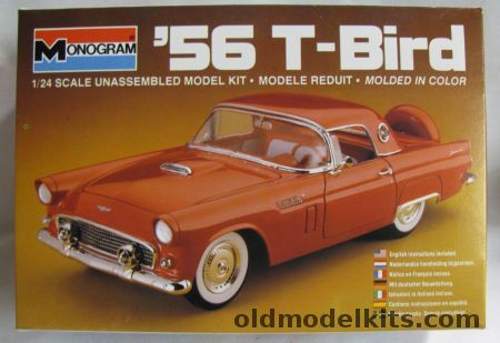 Monogram 1/24 1956 Ford Thunderbird (T-Bird), 2289 plastic model kit